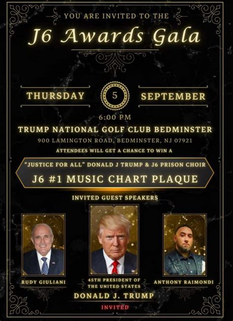 2017 gali record|'J6 Awards Gala' at Trump golf course: Ohioans charged in Jan. 6 .